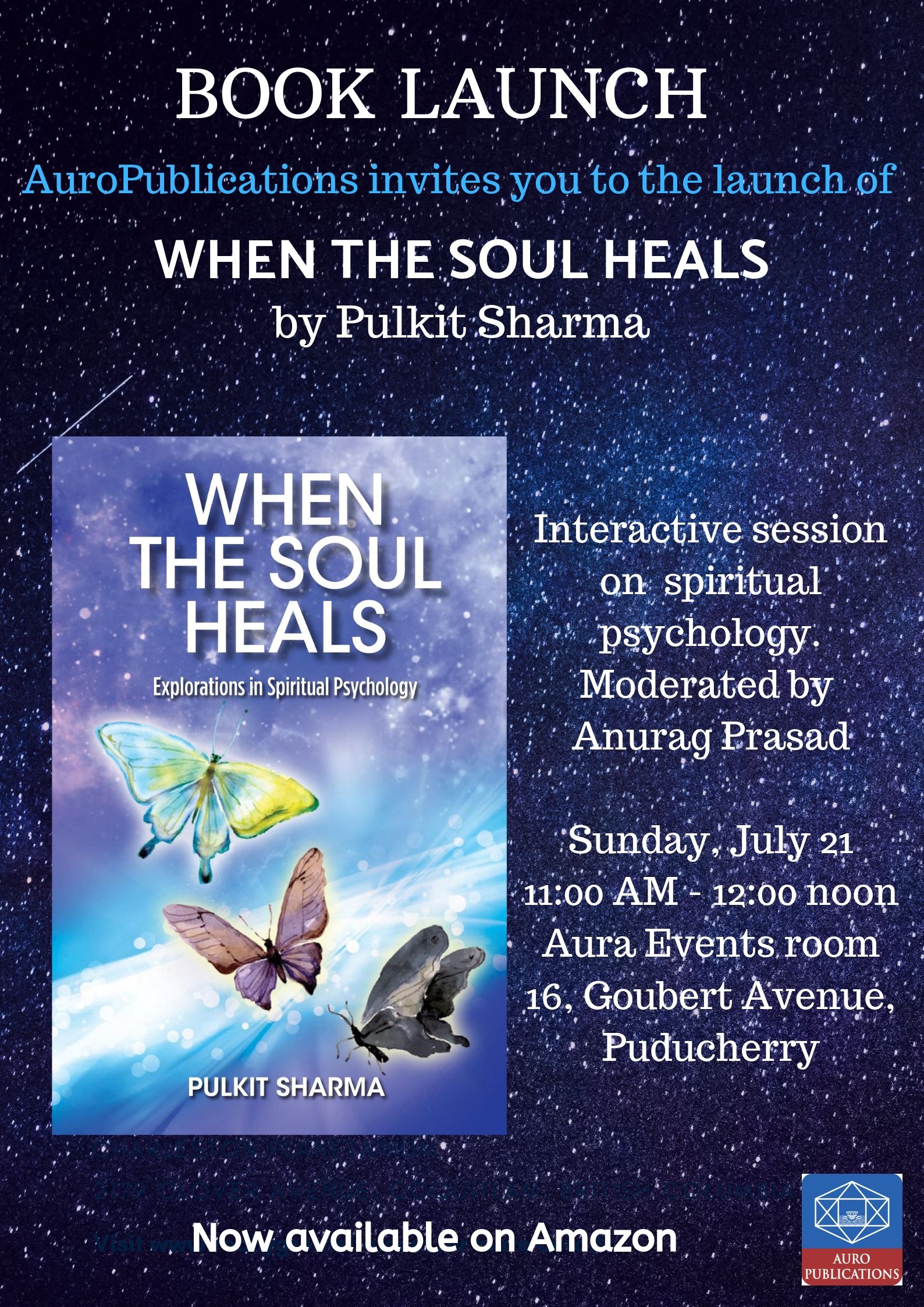 When The Soul Heals - Book Launch (2019)