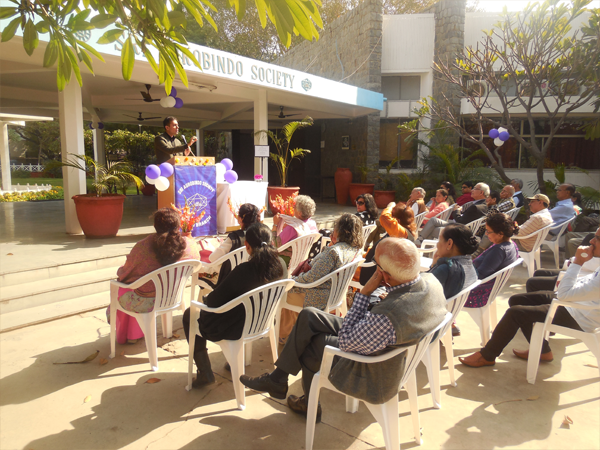 Love Laugh and Live Workshop at Sri Aurobindo Society, Delhi (2017)