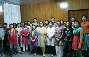 Workshop on Personality Disorders at Vimhans, Delhi (2011)
